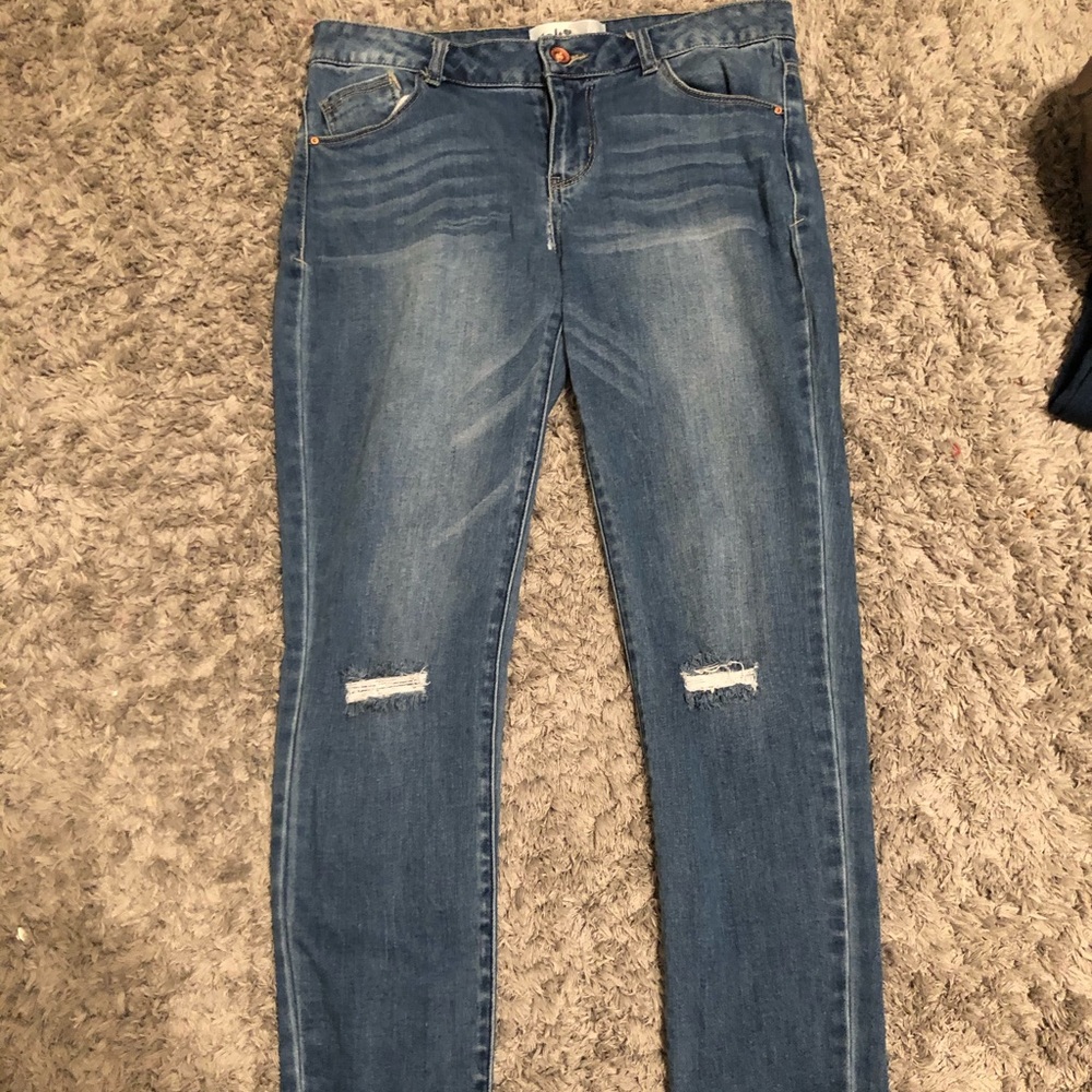 Distressed Jeans